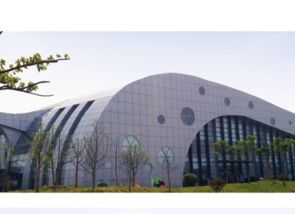萍乡会议中心外景网架工程